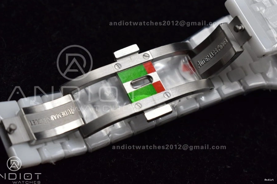 on Bracelet Best APSF Edition Oak Ceramic White Perpetual Ceramic A5134 Royal 26579cb Calendar 1207